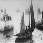 Herring Boats Leaving Harbour