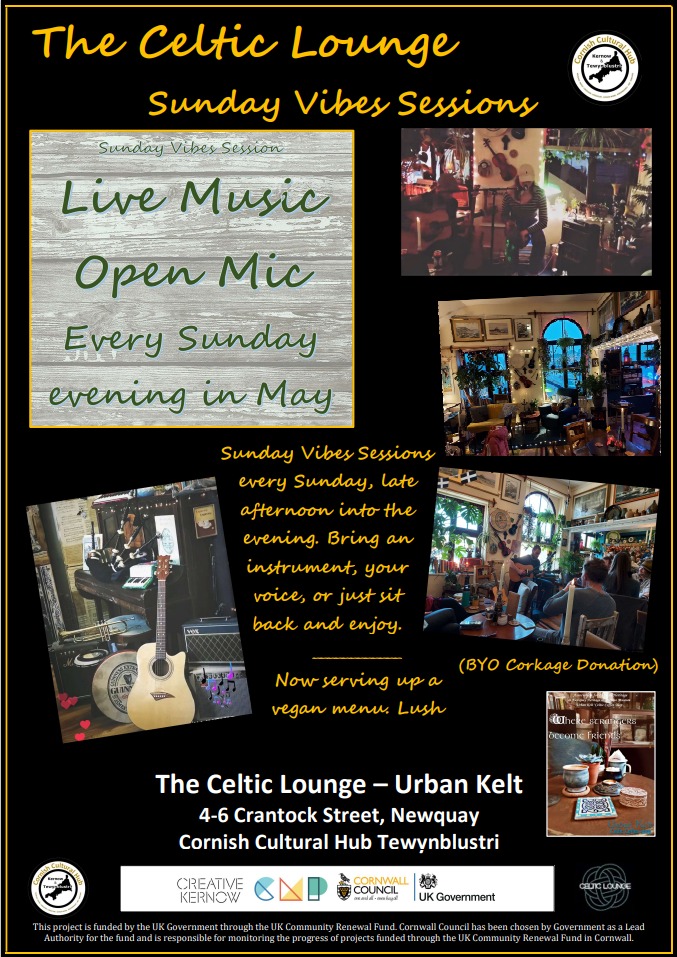 Celtic Lounge - Sunday Vibes Sessions May 2022