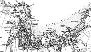 Newquay Map circa 1917