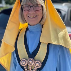 Elizabeth Carne, immediate past Grand Bard Gorsedh Kernow